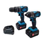 CATPOWER AKÜLÜ DARBELİ VİDALAMA VE TORKLU VİDALAMA SETİ+2 ADET 4.Ah akü+ŞARJ CİHAZI