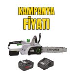 CATPOWER AKÜLÜ AĞAÇ KESME+4.0Ah AKÜ+4.0Ah ŞARJ ALETİ