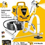 SGS HAVASIZ BOYA PÜSKÜRTME MAKİNESİ 1010 WATT 207 BAR