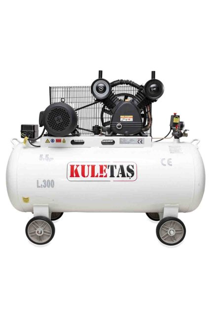 KULETAŞ HAVA KOMPRESÖRÜ YERLİ 300 LT 5,5 HP 380 V 8 BAR