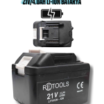 RETOOLS 15 PİLLİ BATARYA 21V/4.0AH