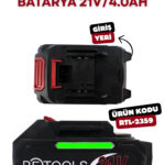 RETOOLS KIRMIZI YENİ NESİL BATARYA 21V/4.0AH