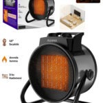 AUHMA AT1H 3000W Elektrikli Isıtıcı Fan – 3 Kademeli Ayar, Sessiz PTC Isıtma Teknolojisi