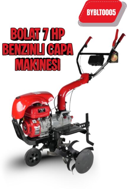 BYBLT0005 Bolat 7 HP Benzinli Çapa Makinesi