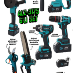 Allizer ALZ-3175 6'LI PROFESYONEL SET (DAL BUDAMA TESTERESİ VE MAKASI)