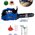Allizer ALZ-3186 Profesyonel Benzinli Mini Testere - Çift Zincirli Budama ve Ağaç Kesme Makinesi